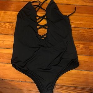 Black bodysuit